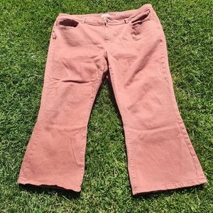 DL1961 Mariana Hewitt Bridget High-Rise Kick Flare Cropped Jeans